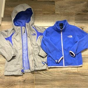 The North Face, Wind Breaker And Fleece Matching Set